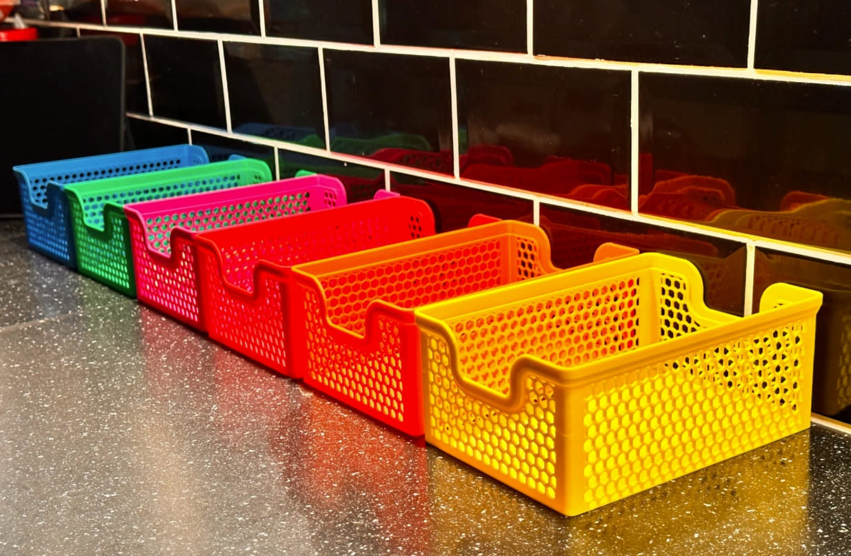 3d printed useful gadgets_3d printed storage basket